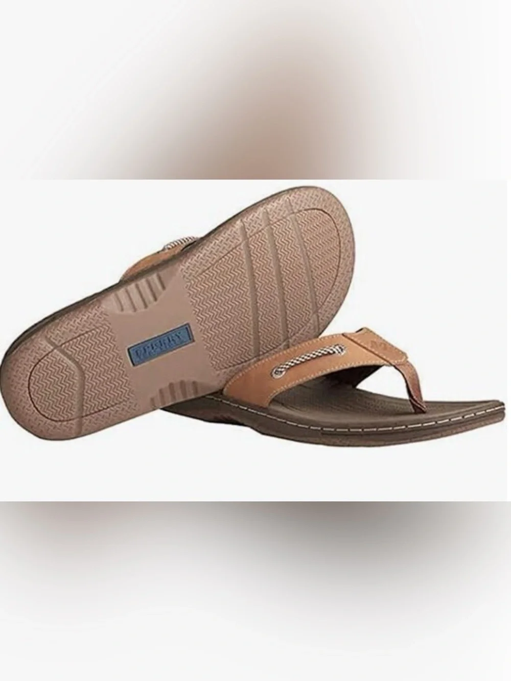 SPERRY PAIR OF MEN'S PENSACOLA II SANDALS (TAN) NEW IN BOX SIZE 13